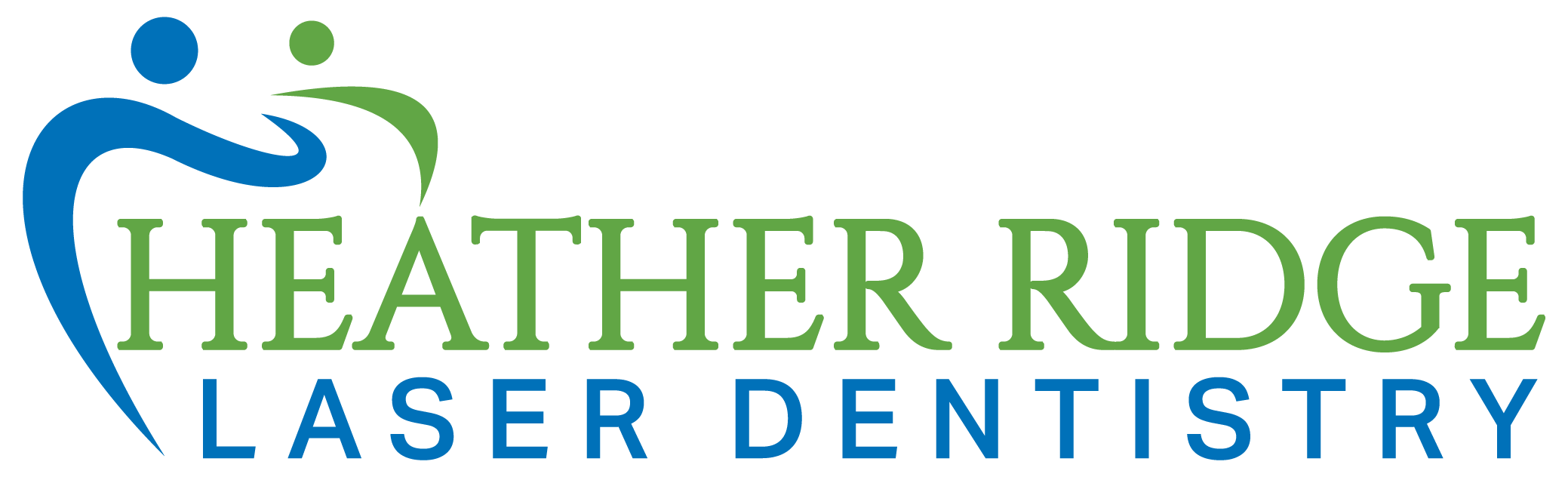 trim heather ridge laser dentistry logo with transparent background